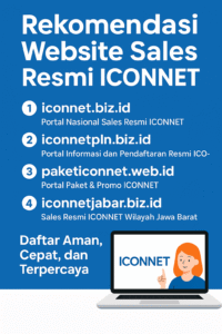 Rekomendasi Website Sales Resmi ICONNET